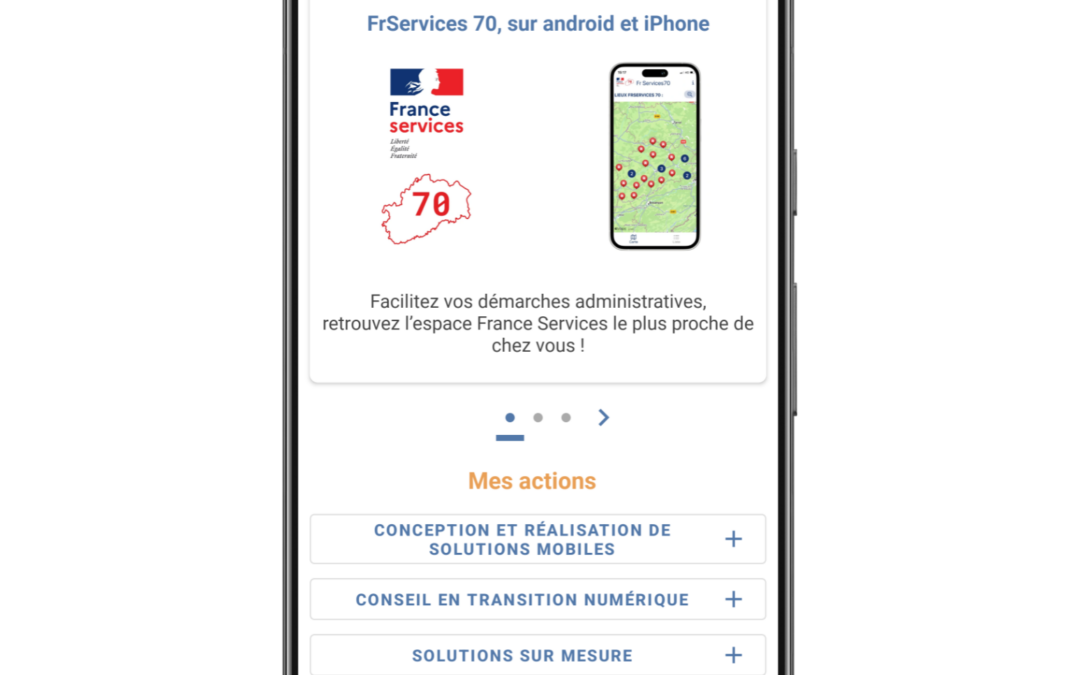 Découvrez mes actualités, réalisations et propositions. Cette application permet de suivre au quotidien mes actualités.