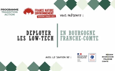 Déployer les low-tech en Bourgogne Franche-Comté